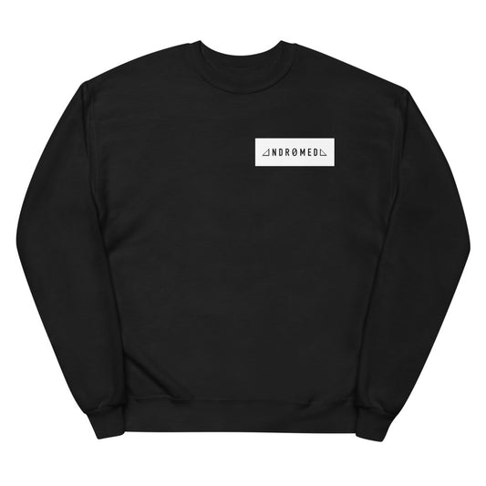 Black Excellence fleece sweatshirt