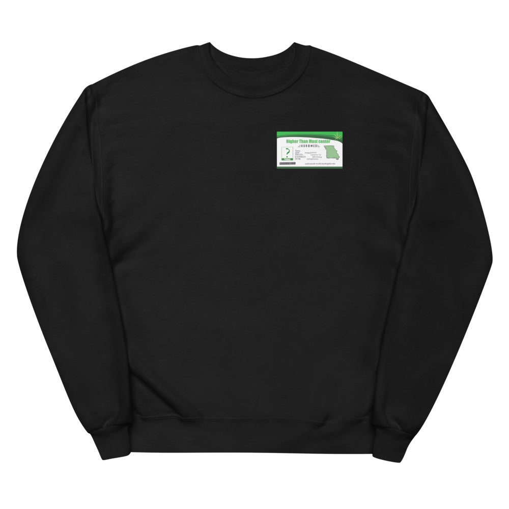 Andr0meda pack fleece sweatshirt